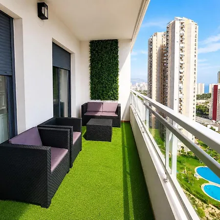 Brisas De Poniente Piscina, Parking Y Playa Apartment